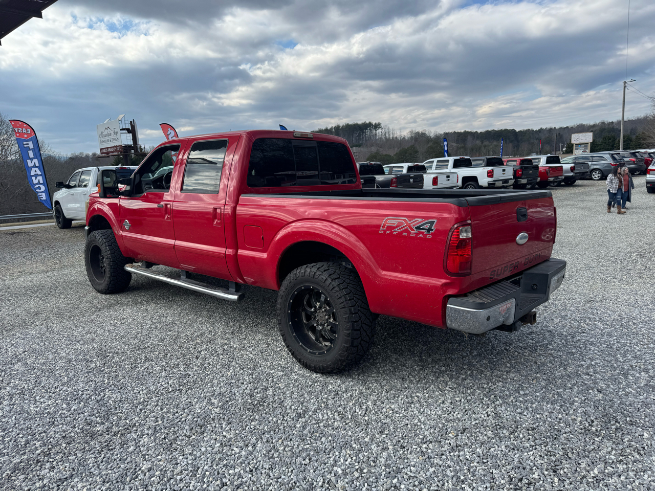 Ford Super Duty F-250 SRW 4WD SuperCab 158" Lariat 2012