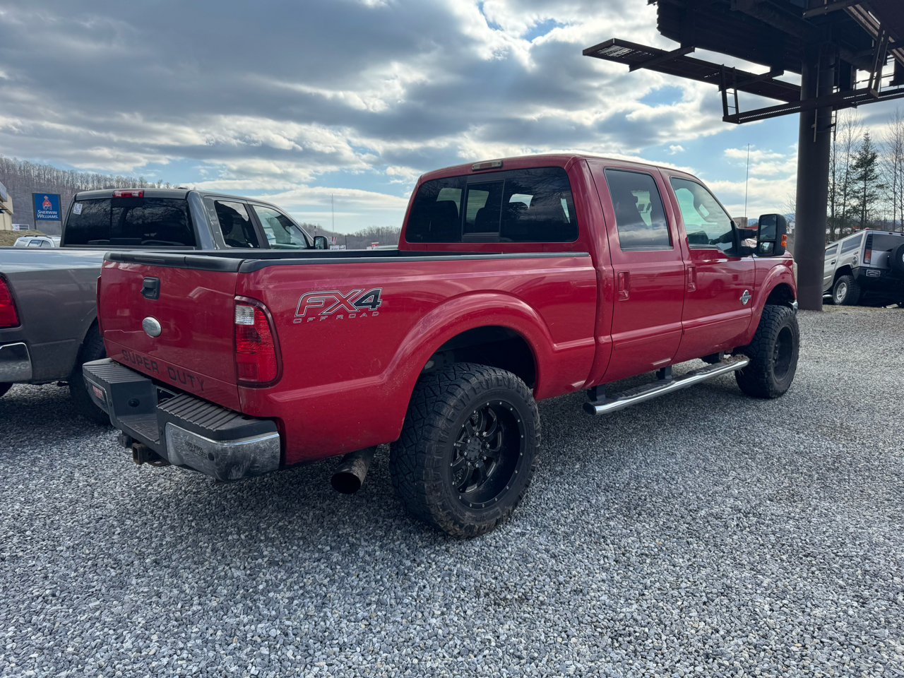 Ford Super Duty F-250 SRW 4WD SuperCab 158" Lariat 2012