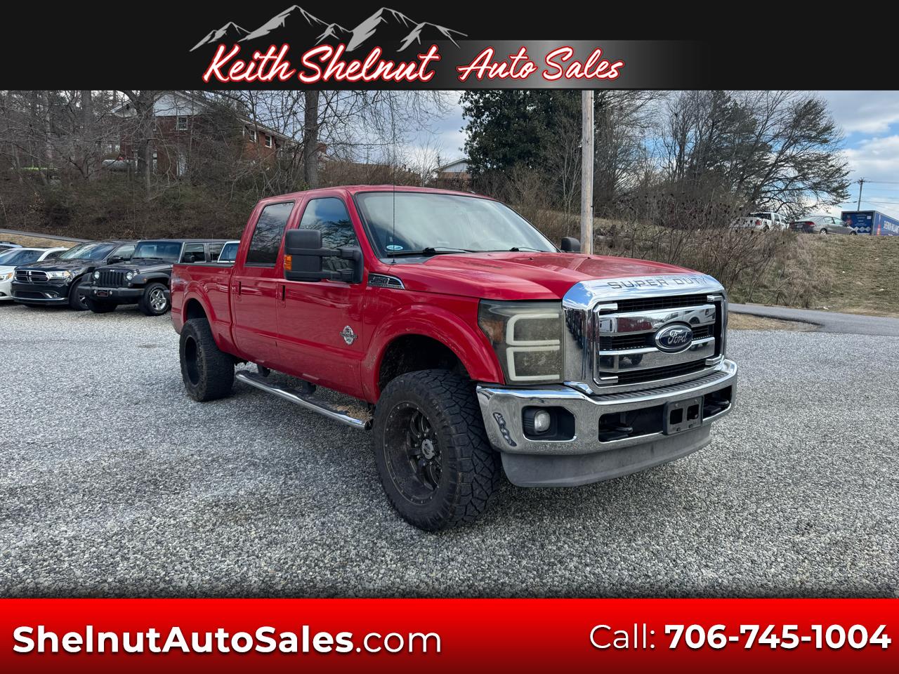 2012 Ford Super Duty F-250 SRW 4WD SuperCab 158" Lariat