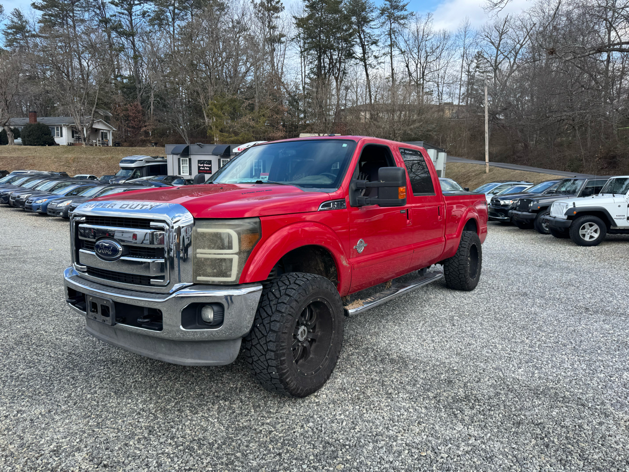 Ford Super Duty F-250 SRW 4WD SuperCab 158" Lariat 2012