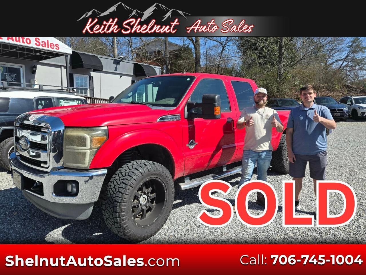 2012 Ford Super Duty F-250 SRW 4WD SuperCab 158" Lariat