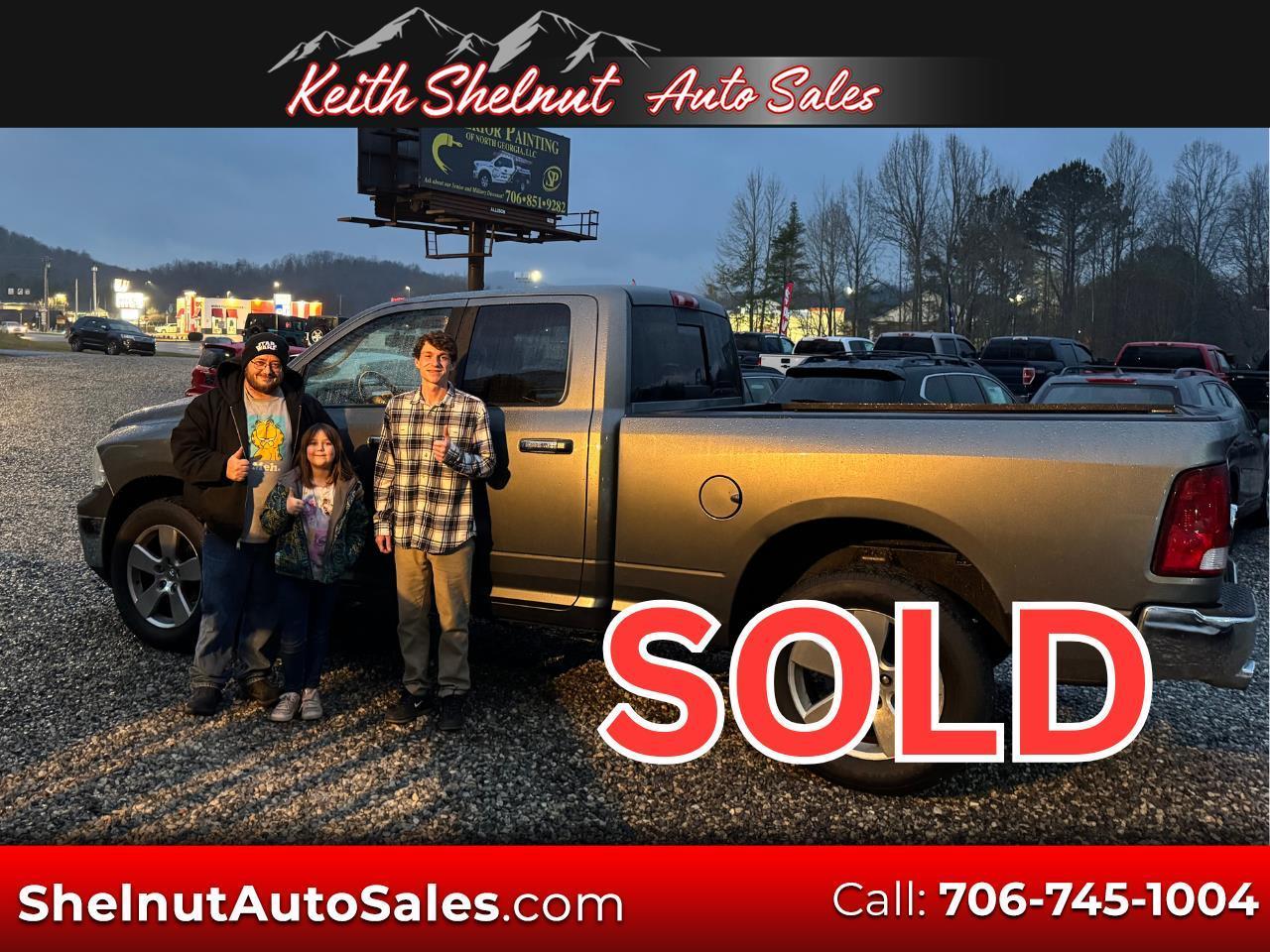 2012 RAM 1500 SLT Quad Cab 4WD