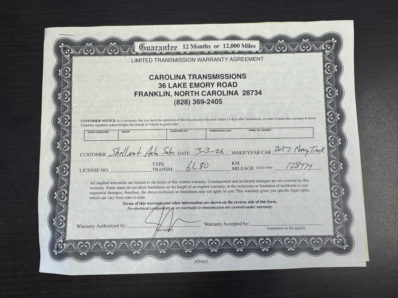 Chevrolet Silverado 1500 4WD Double Cab 143.5" Custom 2017