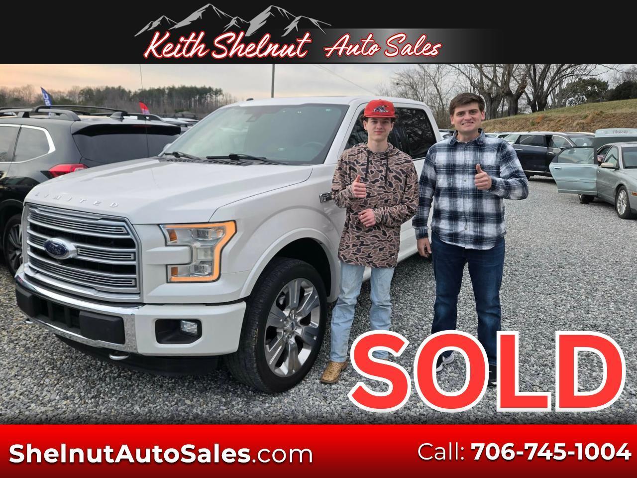 2016 Ford F-150 4WD SuperCrew 145" Limited
