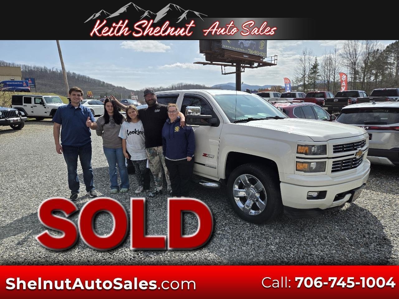 2015 Chevrolet Silverado 1500 LT Z71 Crew Cab 4WD