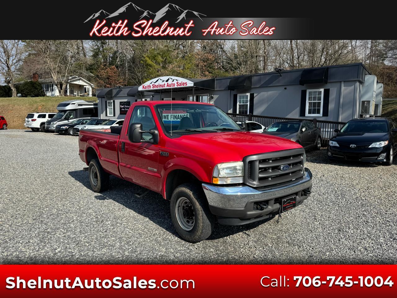 2004 Ford Super Duty F-250 4WD Reg Cab 137" XL