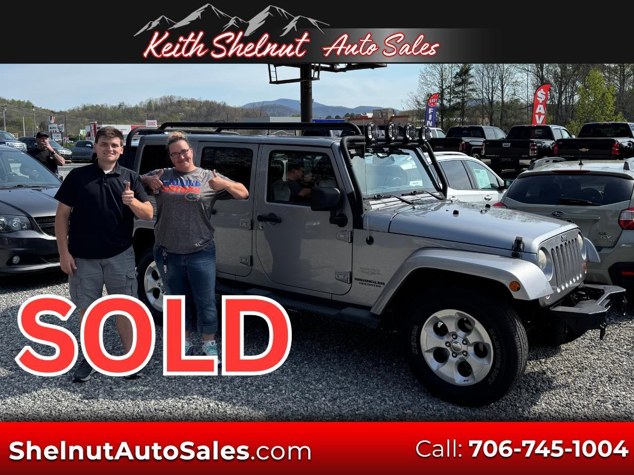 2013 Jeep Wrangler Unlimited 4WD 4dr Sahara