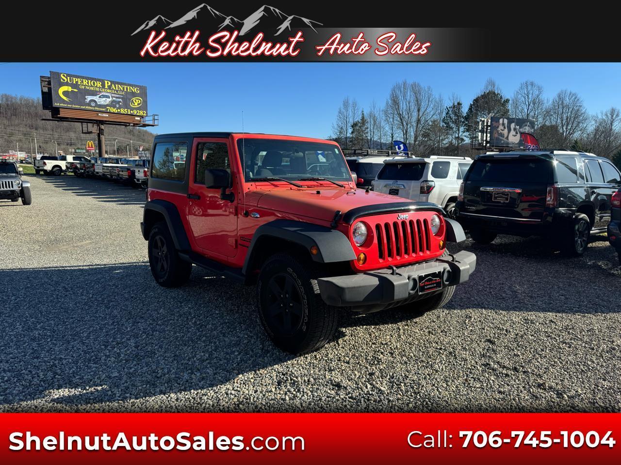 Jeep Wrangler 4WD 2dr Sport 2013
