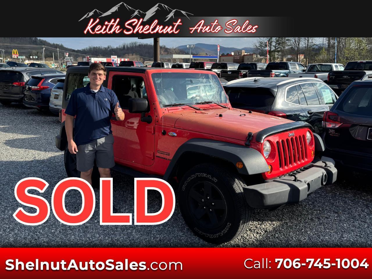 2013 Jeep Wrangler 4WD 2dr Sport