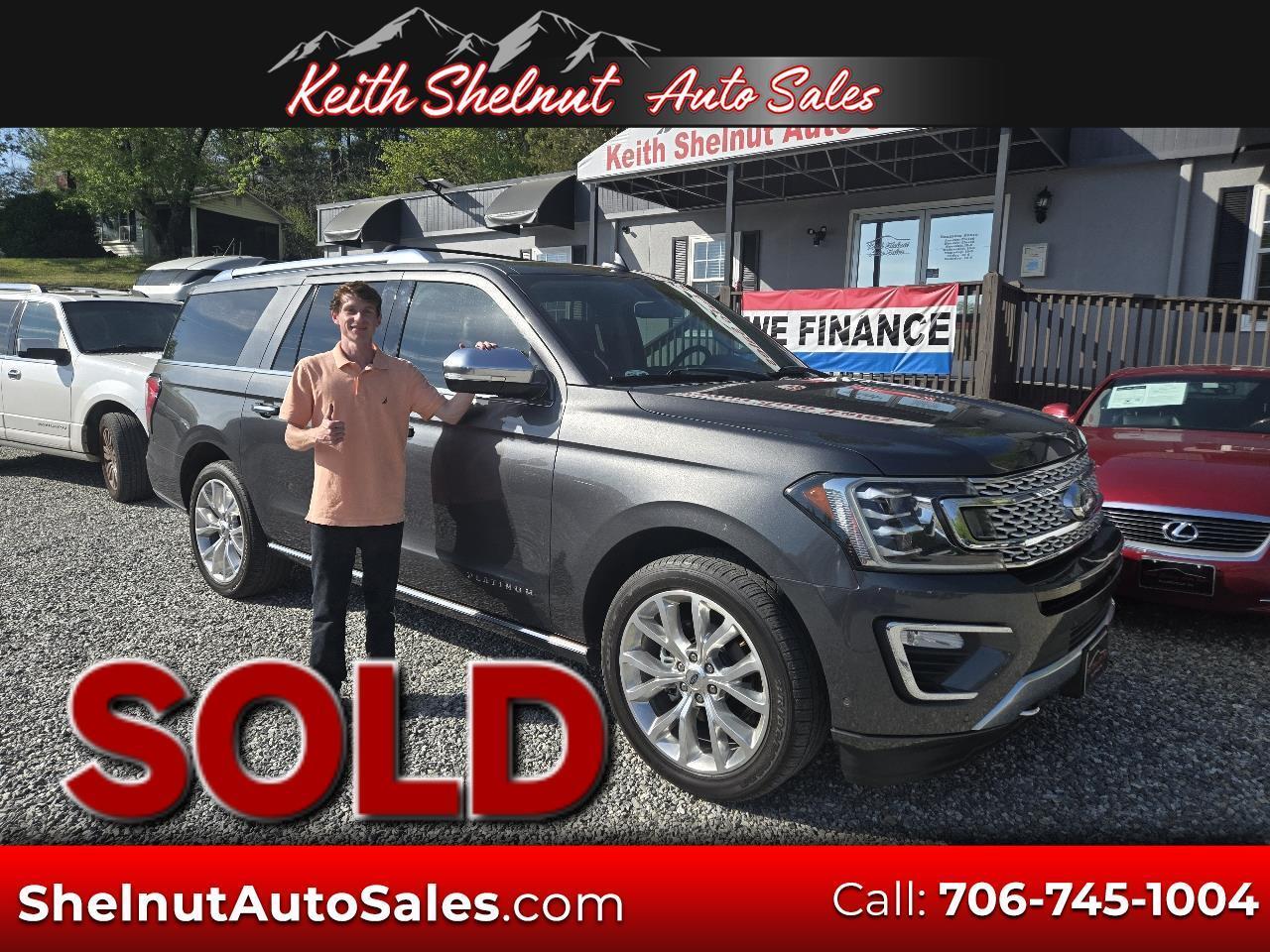 2018 Ford Expedition Max Platinum 4x4