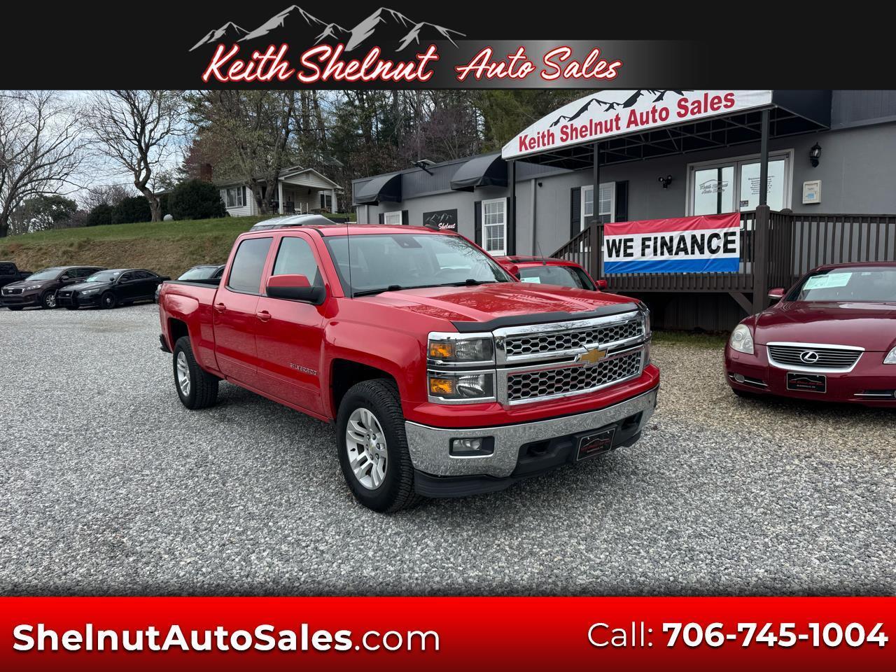 2015 Chevrolet Silverado 1500 4WD Crew Cab 153.0" LT w/1LT
