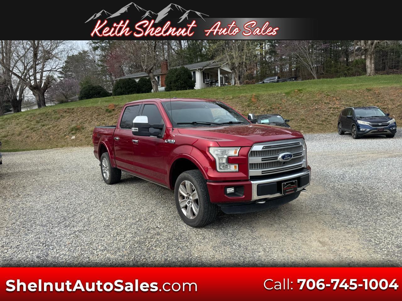 2015 Ford F-150 Platinum SuperCrew 4WD