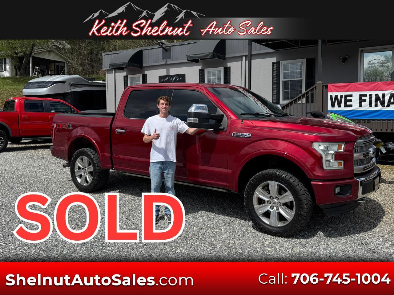 2015 Ford F-150 Platinum SuperCrew 4WD