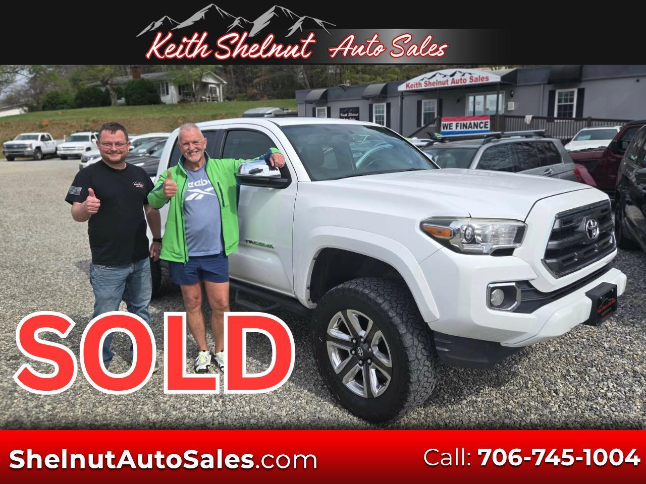 2017 Toyota Tacoma Limited Double Cab 5' Bed V6 4x4 AT (Natl)