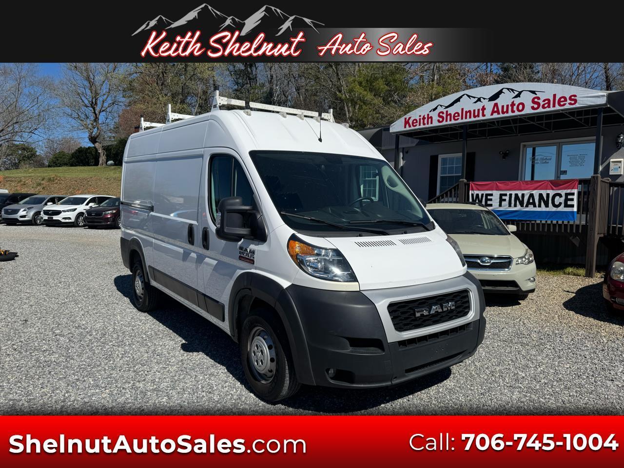 RAM ProMaster Cargo Van 1500 High Roof 136" WB 2021