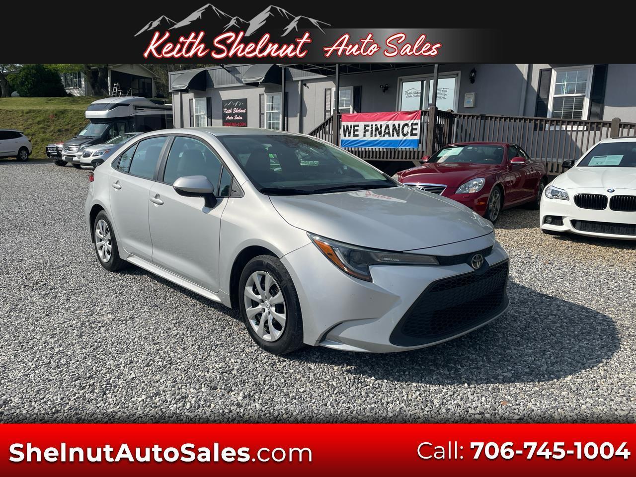 Toyota Corolla LE CVT (Natl) 2022