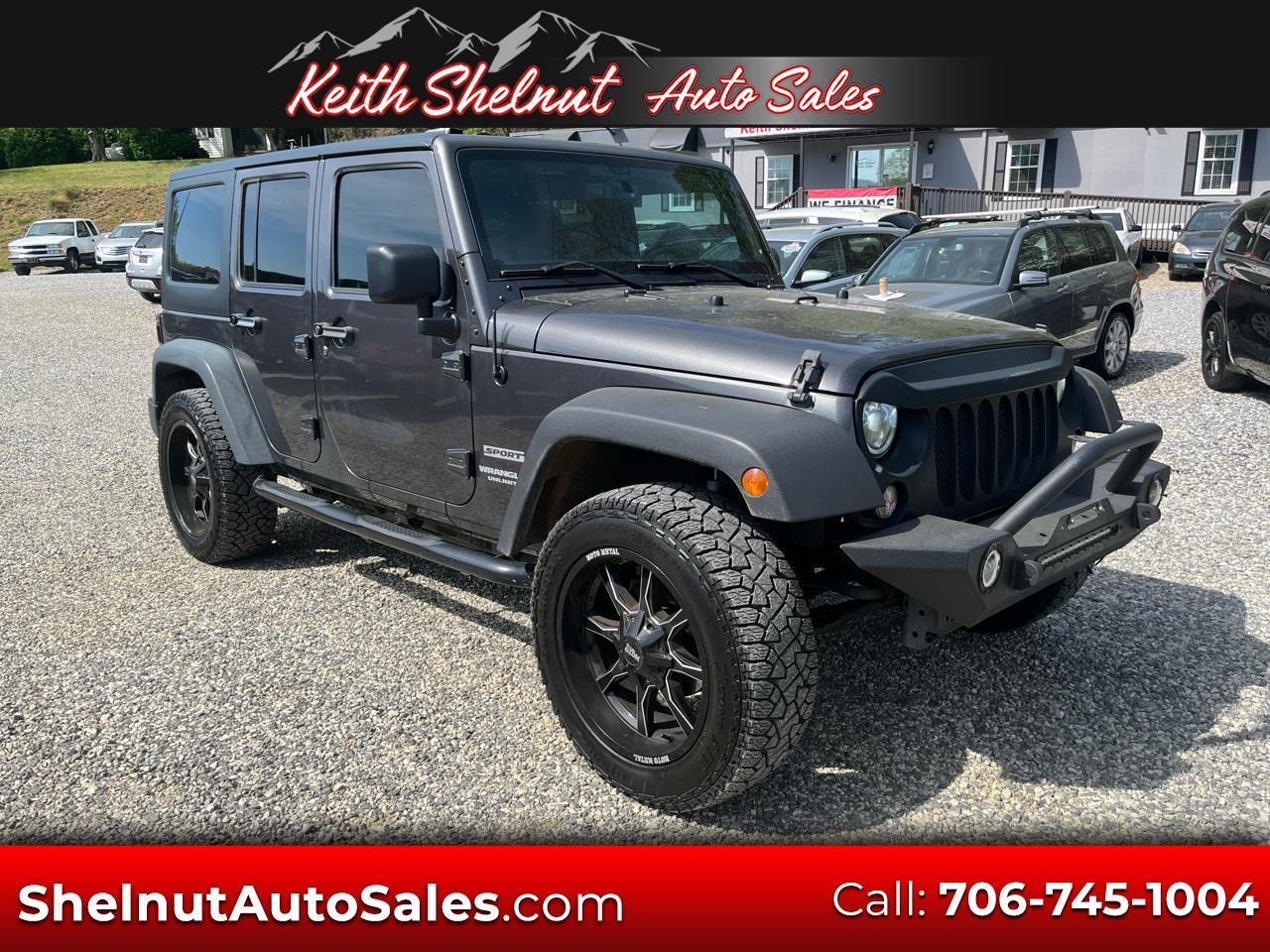 Jeep Wrangler Unlimited Sport 4x4 2017