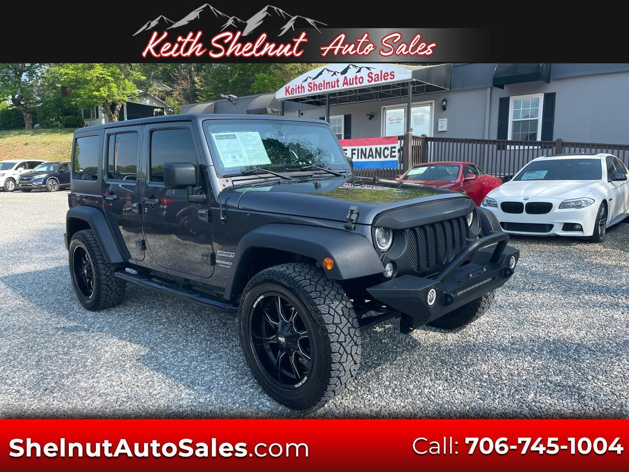 2017 Jeep Wrangler Unlimited Sport 4x4