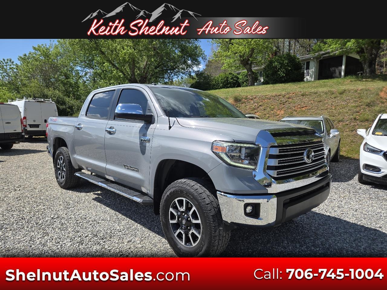 Toyota Tundra 4WD Limited CrewMax 5.5' Bed 5.7L FFV (Natl) 2018