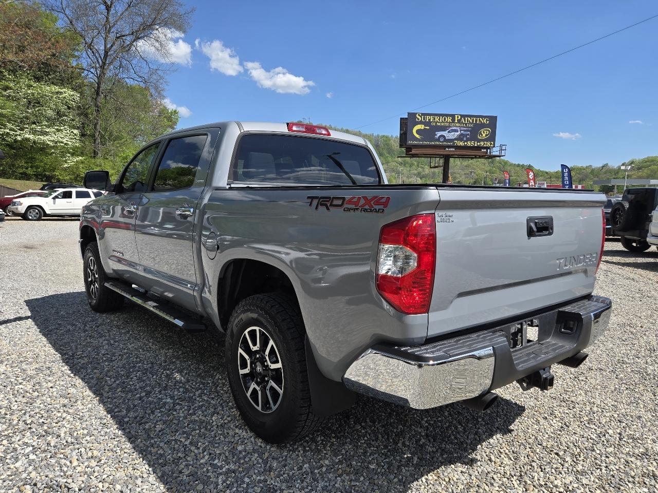 Toyota Tundra 4WD Limited CrewMax 5.5' Bed 5.7L FFV (Natl) 2018