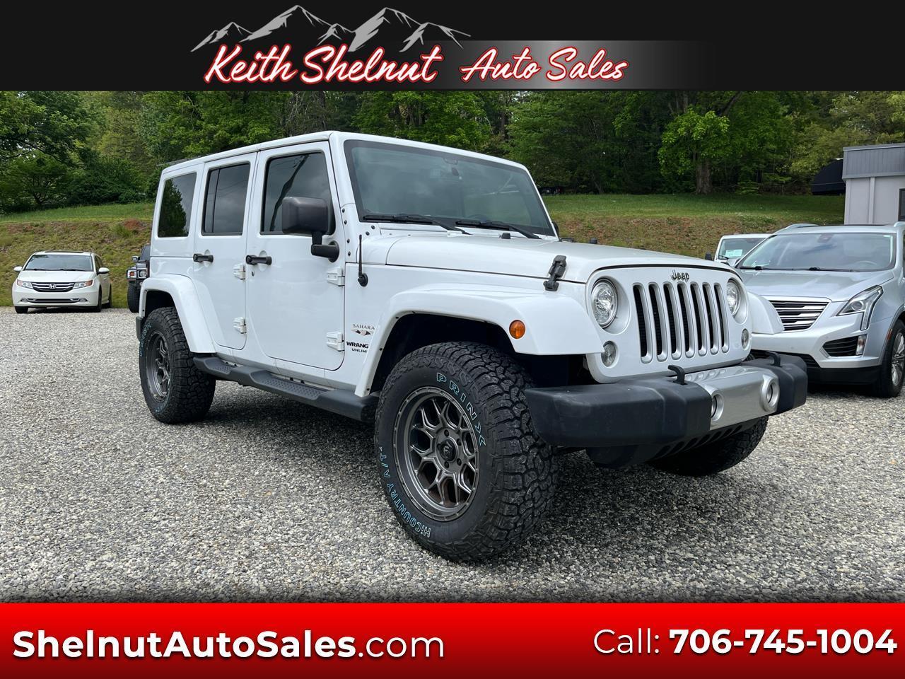 2017 Jeep Wrangler Unlimited Sahara 4x4
