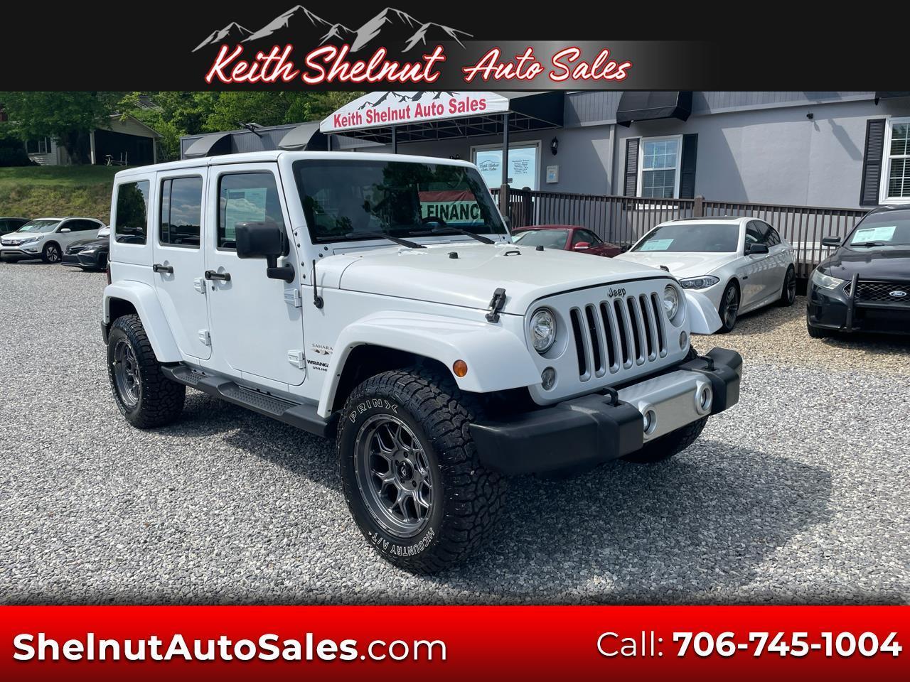 2017 Jeep Wrangler Unlimited Sahara 4x4