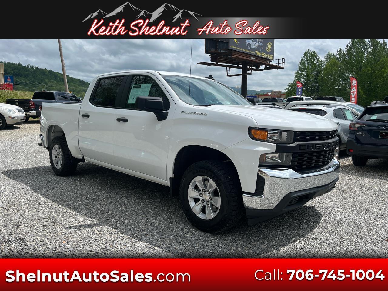 2019 Chevrolet Silverado 1500 4WD Crew Cab 147" Work Truck