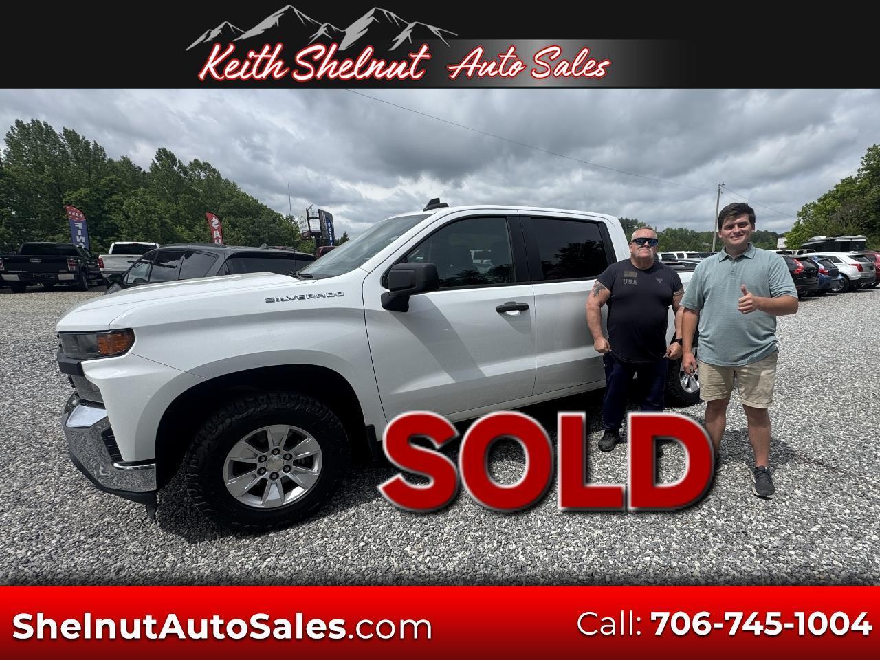 2019 Chevrolet Silverado 1500 4WD Crew Cab 147" Work Truck