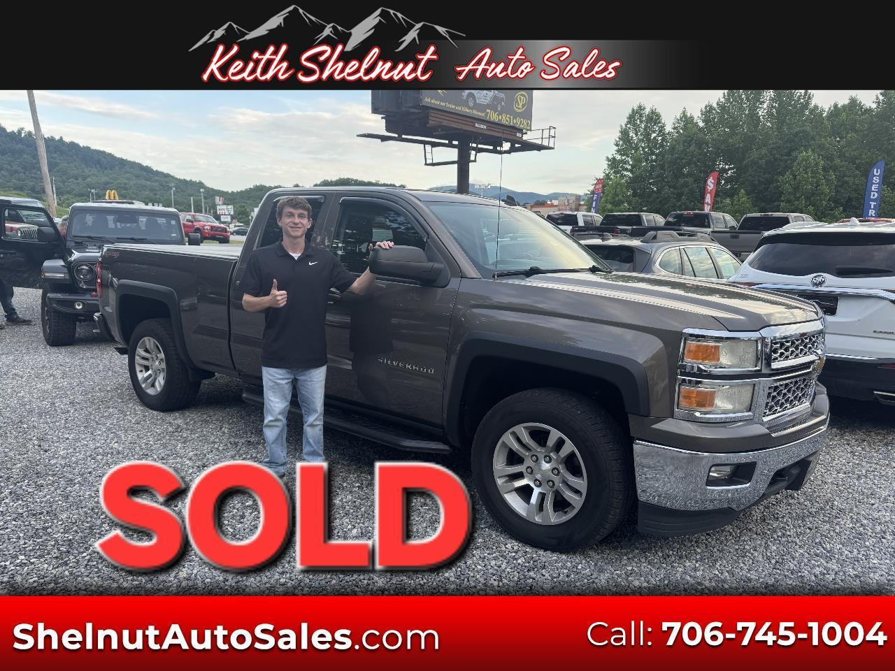 2014 Chevrolet Silverado 1500 4WD Double Cab 143.5" LT w/1LT