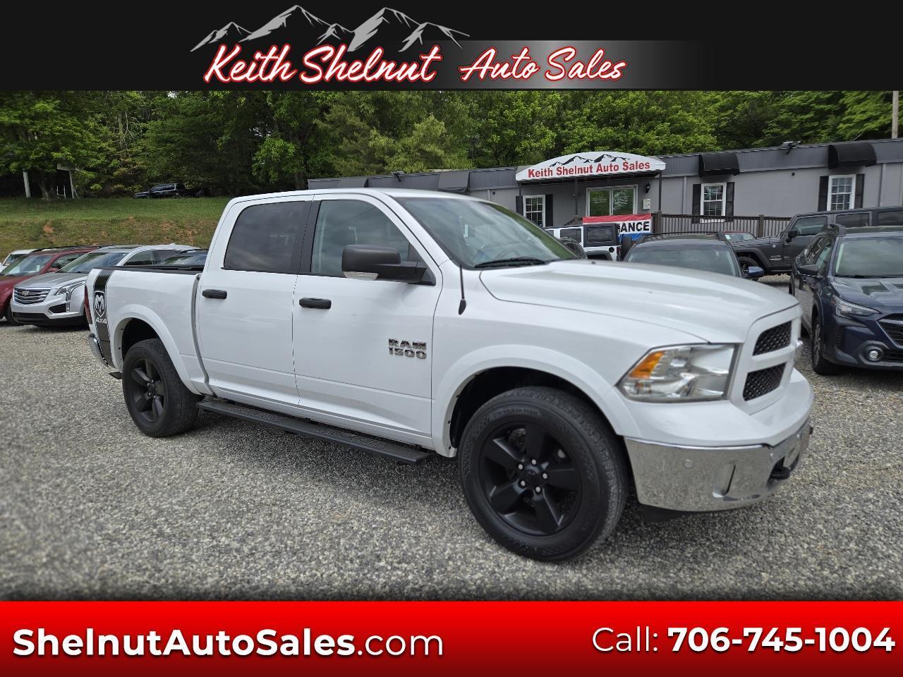 RAM 1500 4WD Crew Cab 140.5" Outdoorsman 2016