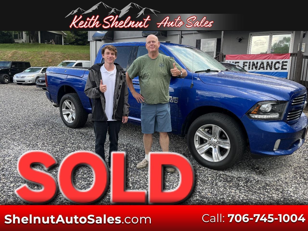 2017 RAM 1500 4WD Crew Cab 140.5" Sport