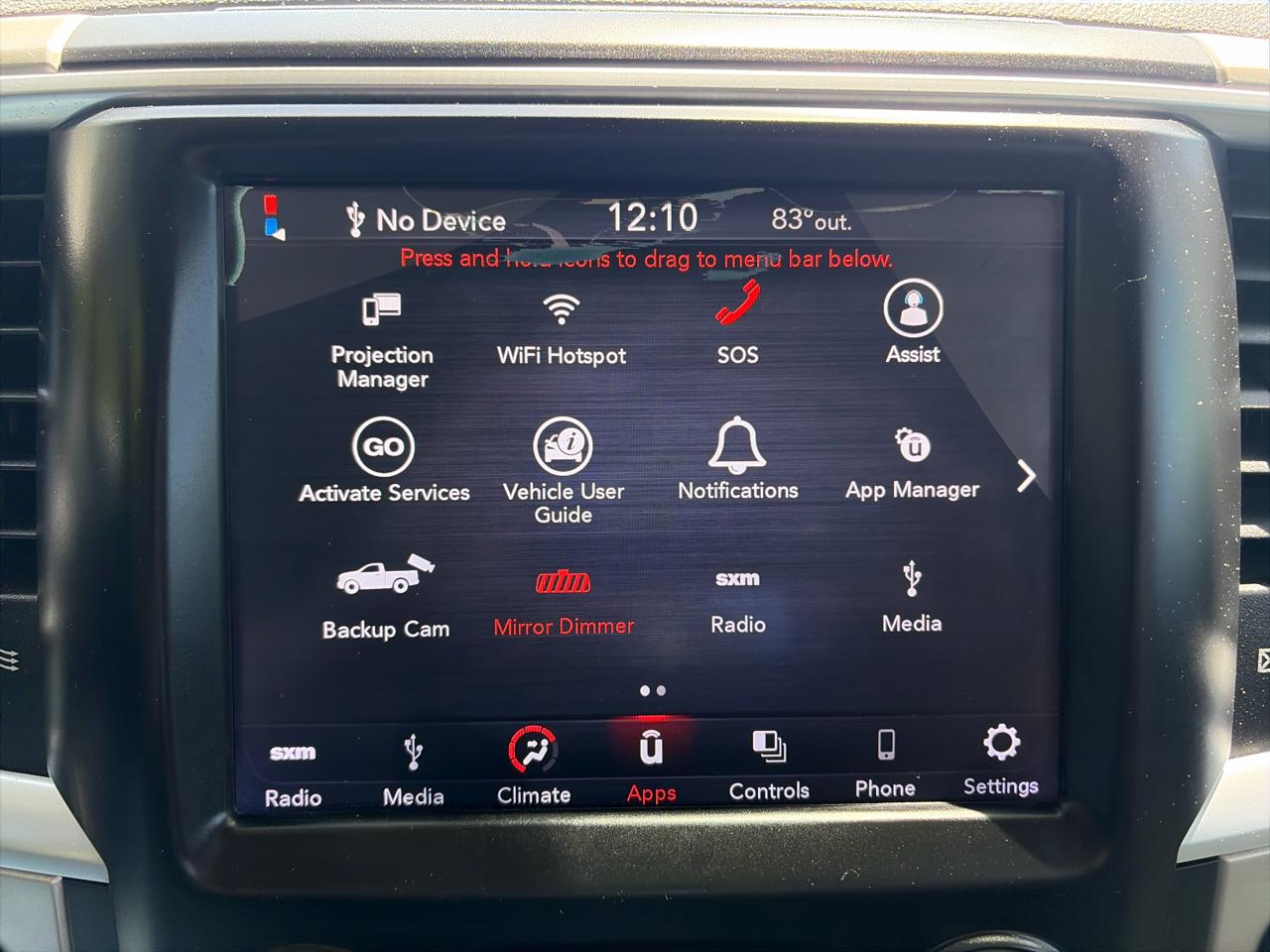 RAM 1500 SLT Crew Cab 4WD LWB 2018