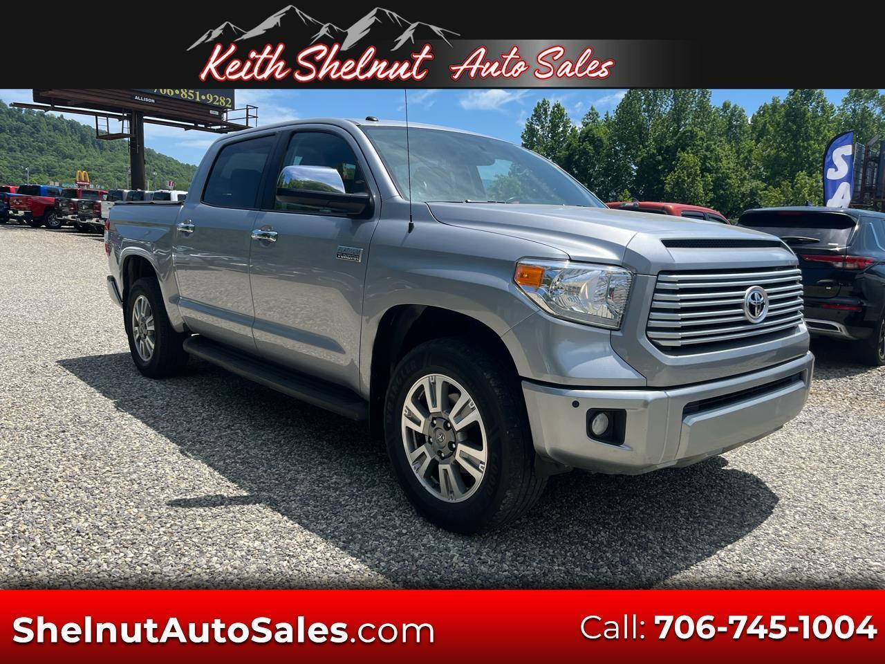 Toyota Tundra 4WD Truck CrewMax 5.7L V8 6-Spd AT Platinum (Natl) 2014