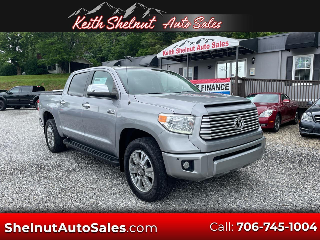2014 Toyota Tundra 4WD Truck CrewMax 5.7L V8 6-Spd AT Platinum (Natl)