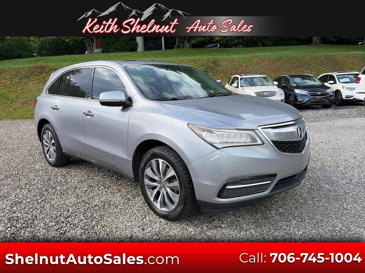 2016 Acura MDX FWD 4dr w/Tech/AcuraWatch Plus