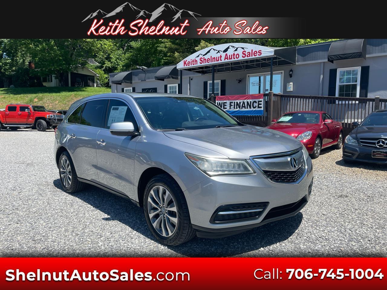 2016 Acura MDX FWD 4dr w/Tech/AcuraWatch Plus