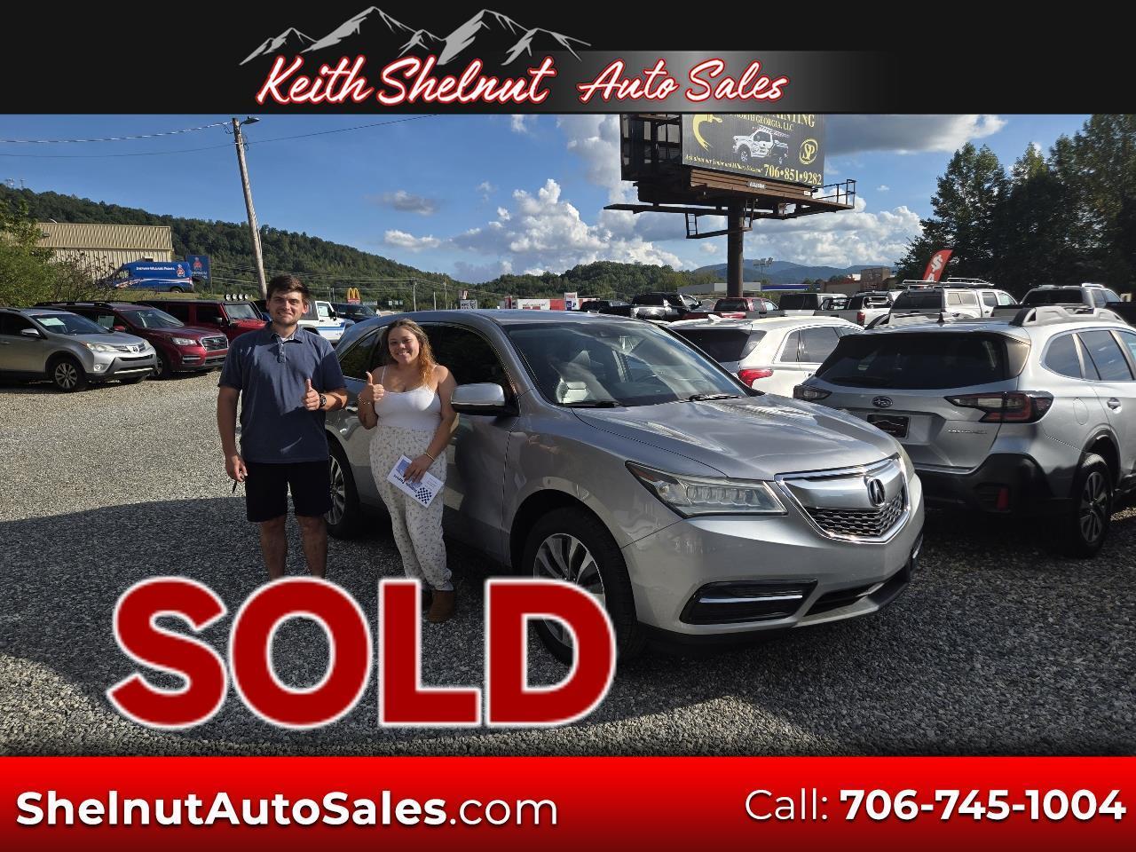2016 Acura MDX FWD 4dr w/Tech/AcuraWatch Plus