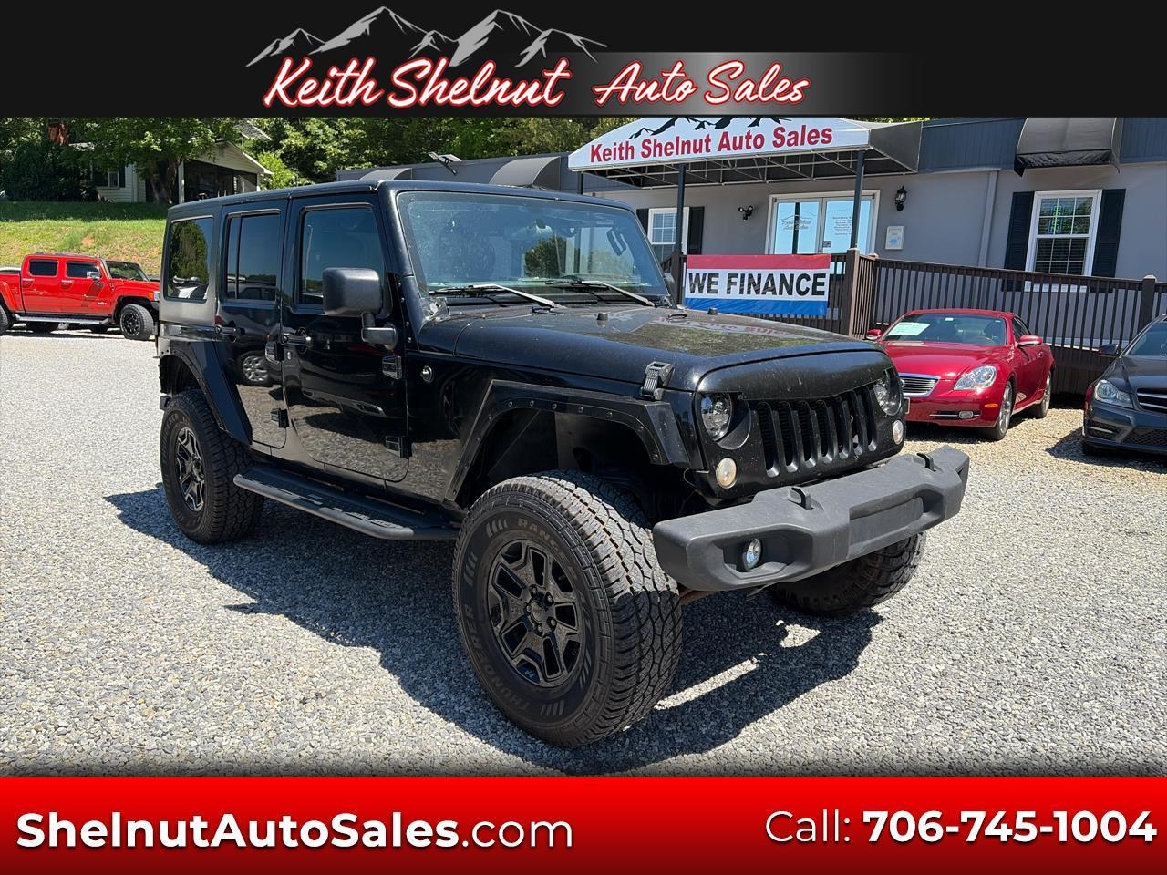 Jeep Wrangler Unlimited 4WD 4dr Willys Wheeler 2016