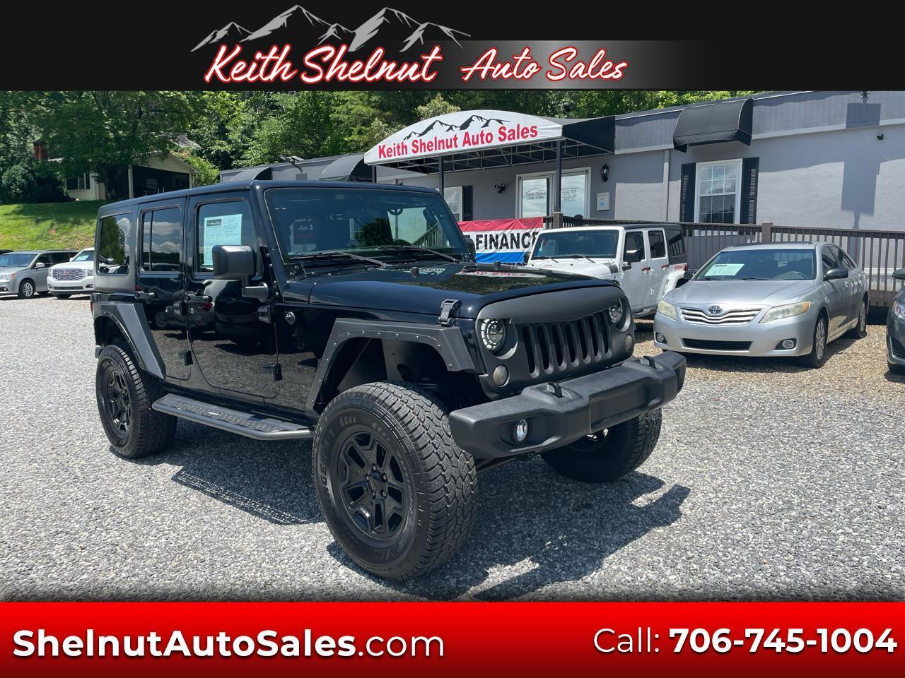 2016 Jeep Wrangler Unlimited 4WD 4dr Sport