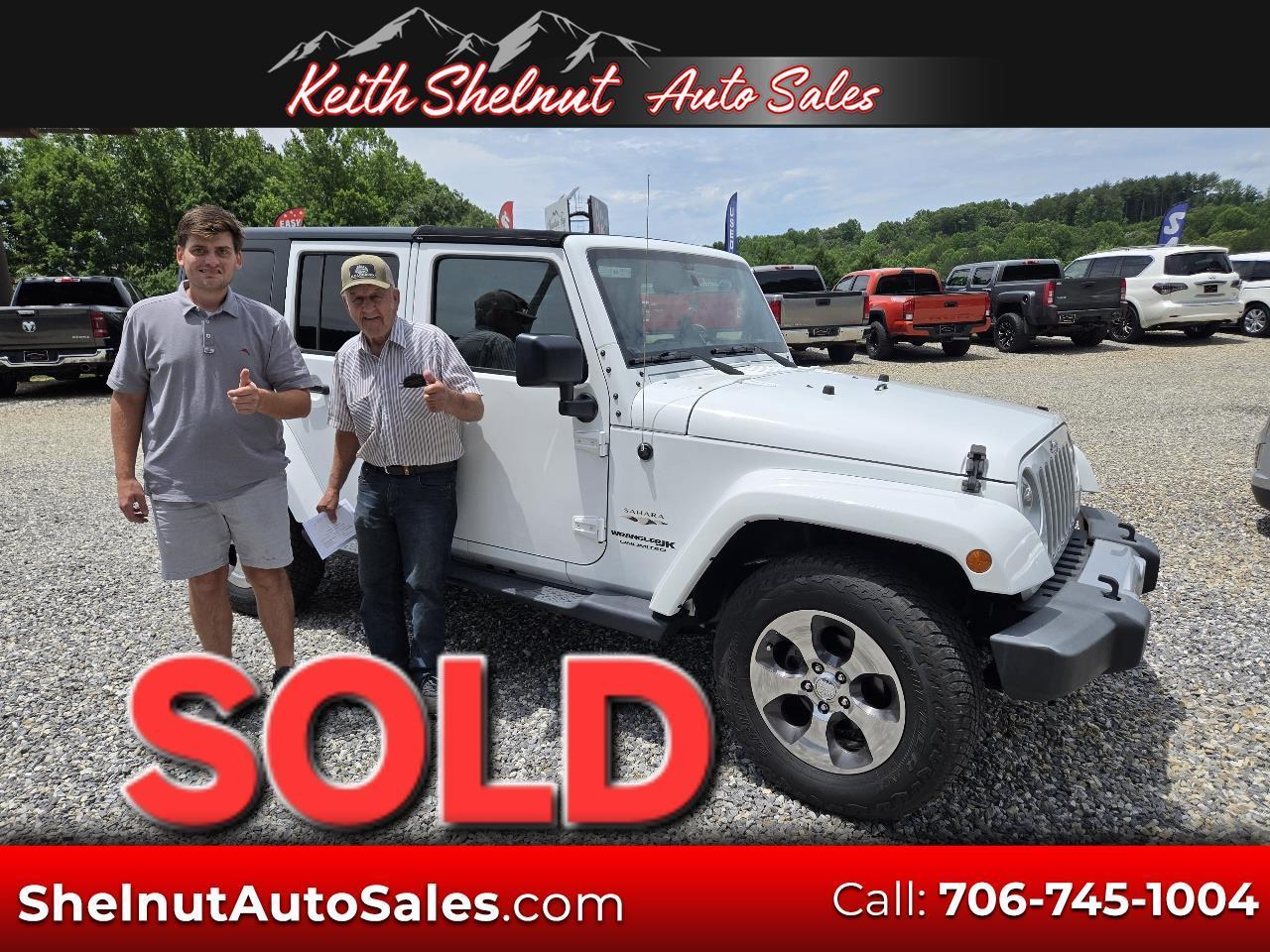 2018 Jeep Wrangler JK Unlimited Sahara 4x4