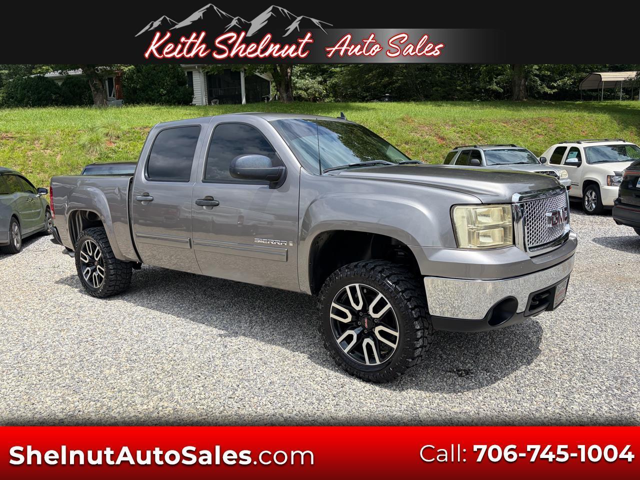 Gray 2008 GMC Sierra 1500 Pickup Truck 4X2 Automatic