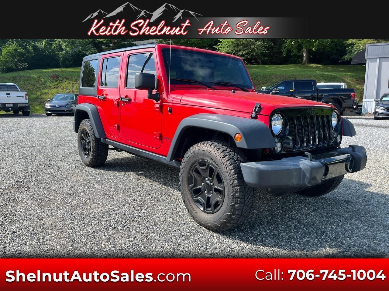 Jeep Wrangler JK Unlimited Willys Wheeler 4x4 2018