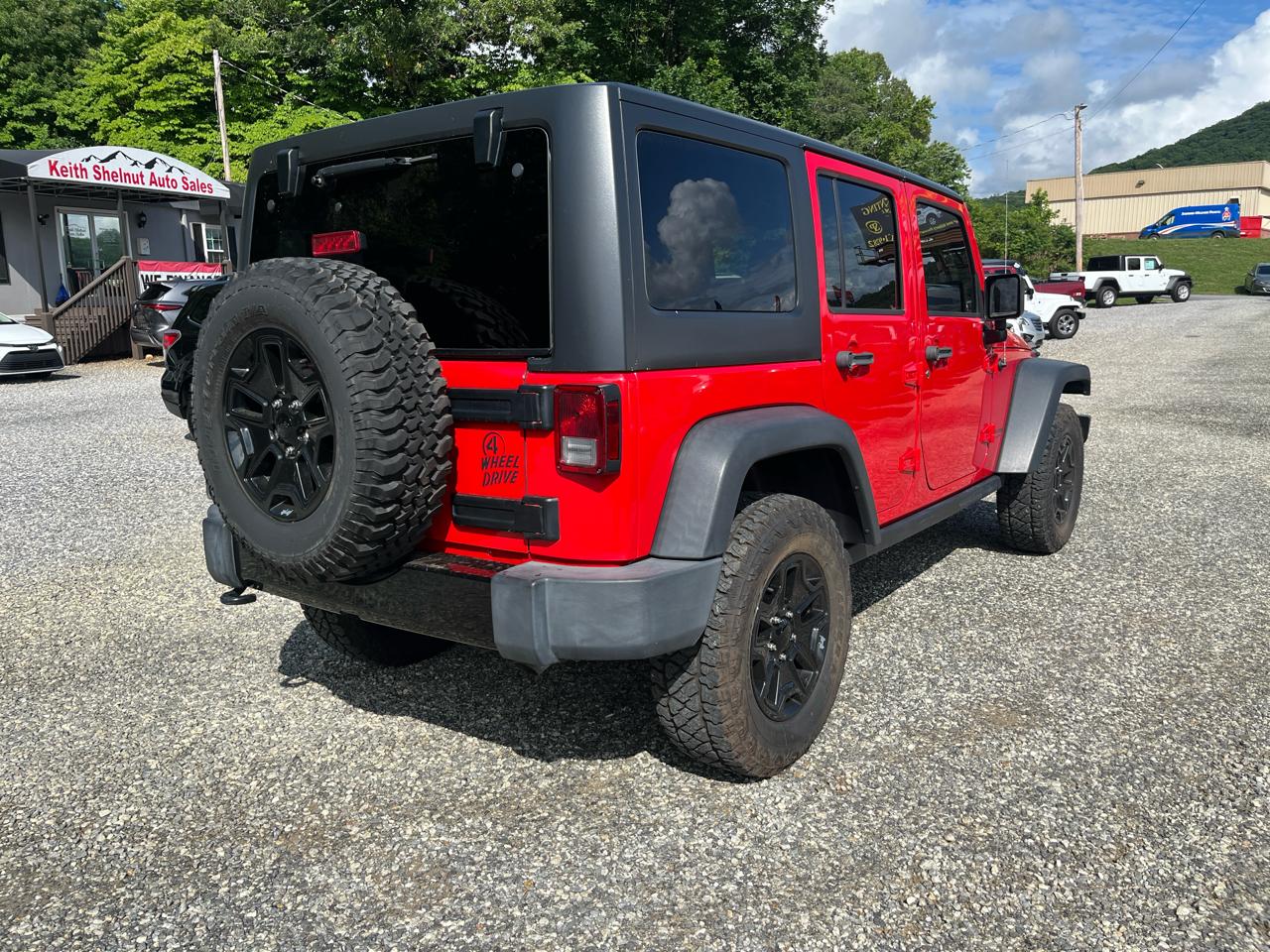 Jeep Wrangler JK Unlimited Willys Wheeler 4x4 2018