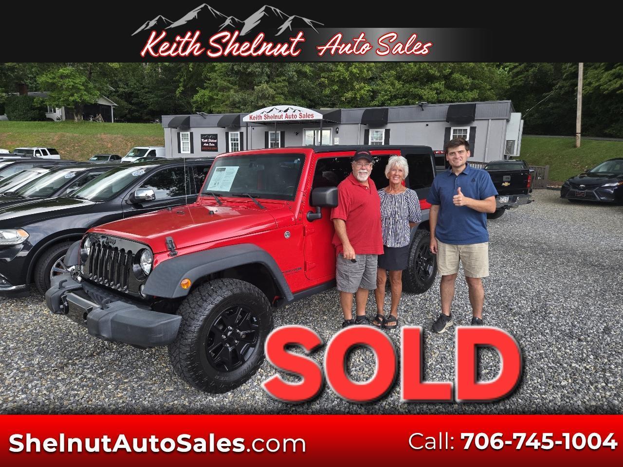 2018 Jeep Wrangler JK Unlimited Willys Wheeler 4x4