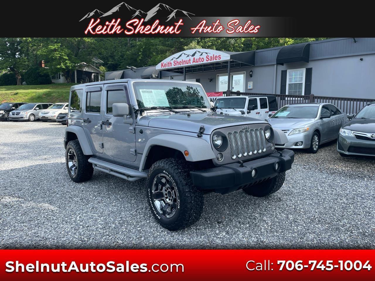 2016 Jeep Wrangler Unlimited 4WD 4dr Sport