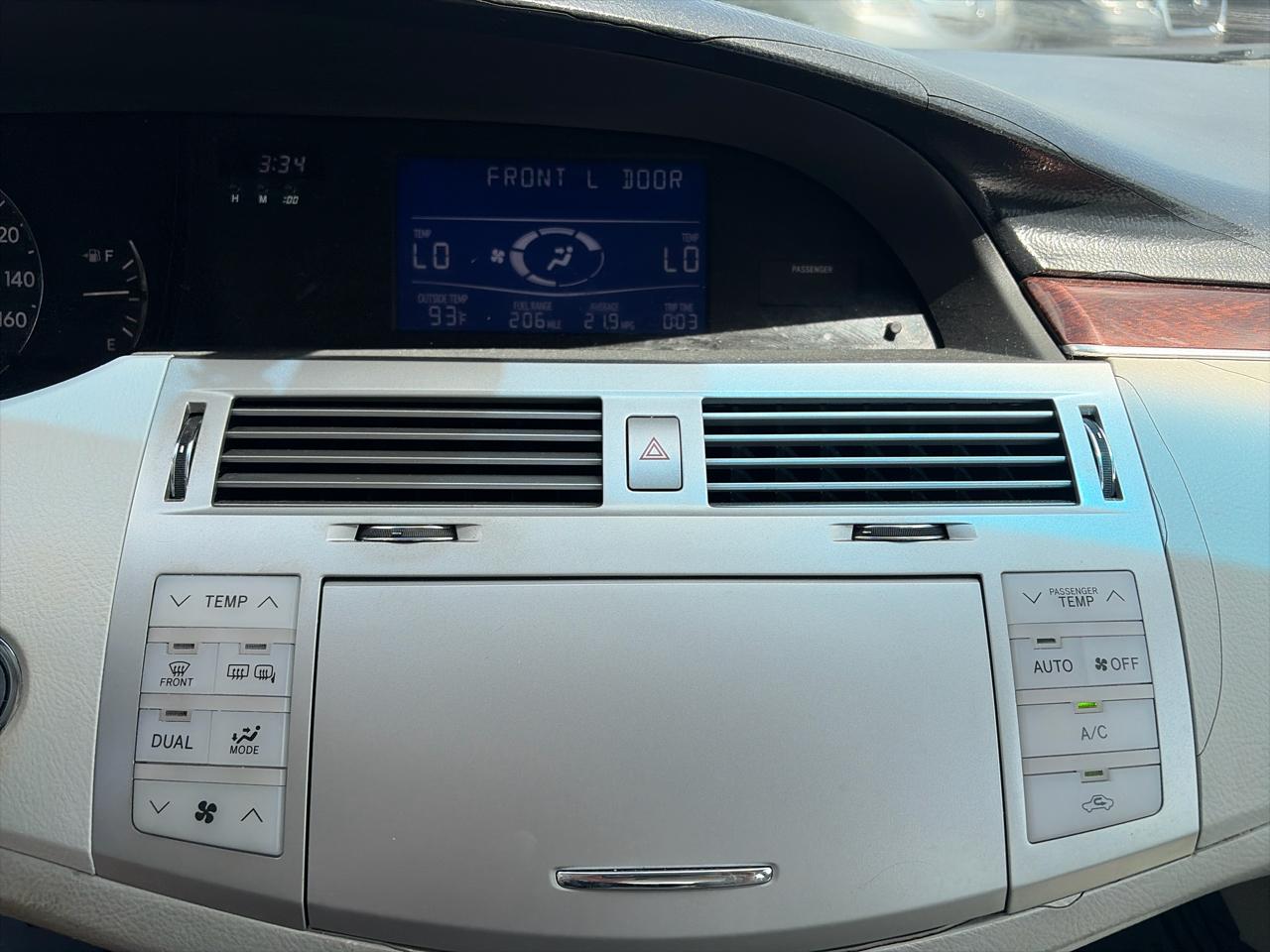 Toyota Avalon 4dr Sdn Touring (Natl) 2008