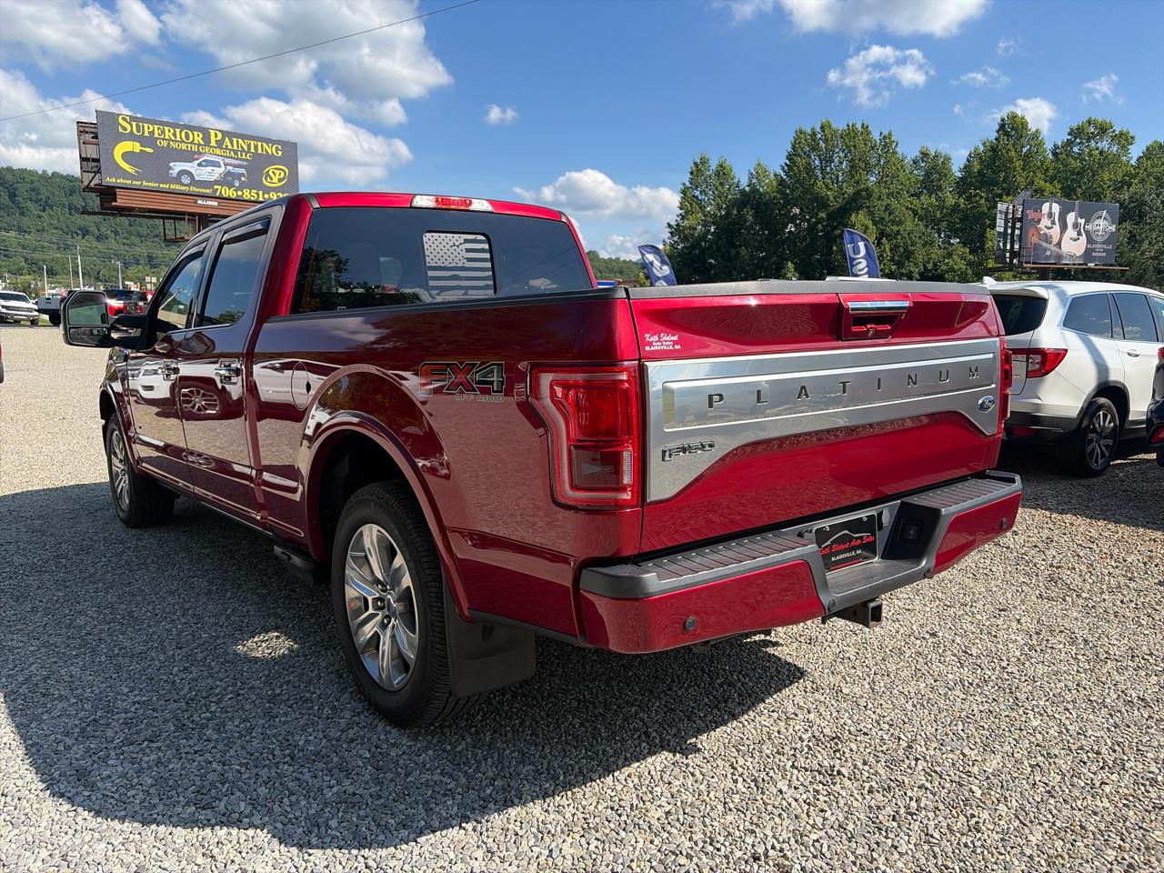 Ford F-150 Platinum 4WD SuperCrew 5.5' Box 2017