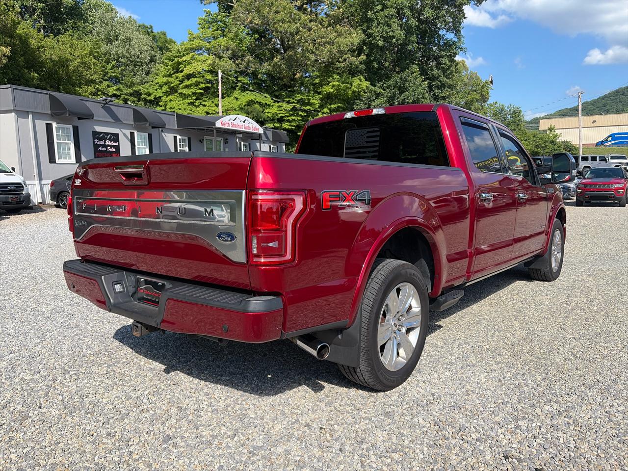 Ford F-150 Platinum 4WD SuperCrew 5.5' Box 2017