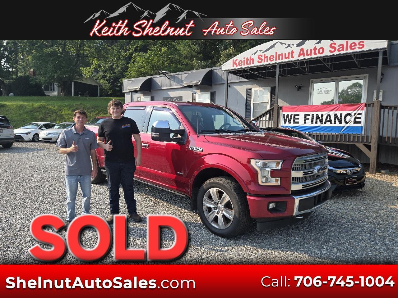 2017 Ford F-150 Platinum 4WD SuperCrew 5.5' Box