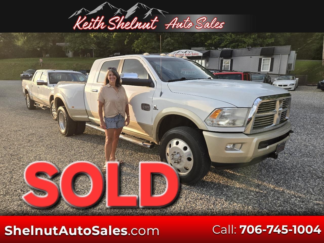 2012 RAM 3500 4WD Mega Cab 160.5" Laramie Longhorn